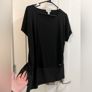 Calvin Klein: Black Tunic